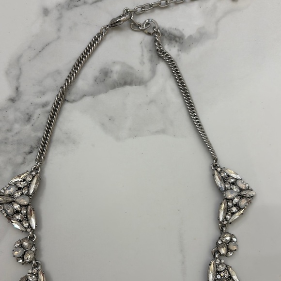 Chloe + Isabel Silver Filigree Statement Necklace - Picture 4 of 4